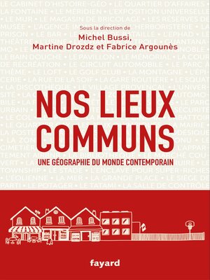 cover image of Nos lieux communs